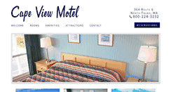 Desktop Screenshot of capeviewmotel.com